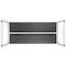 Flash Furniture 55"L Commercial Industrial Office Desk-Rustic Gray GC-GF156W-14-GRY-GG - alternate 5